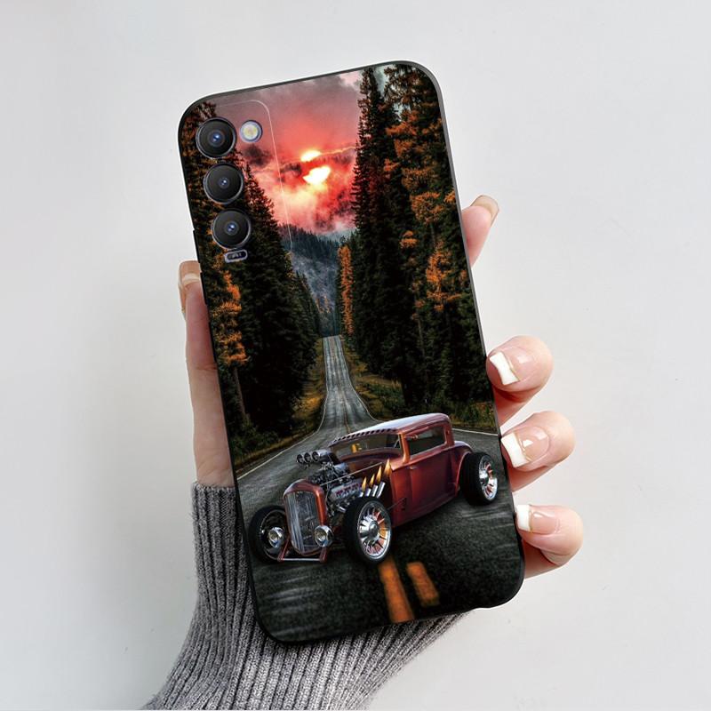 For Tecno Camon 18P Phone Case Shockproof Cover Cute Cartoon Love Heart Soft Funda For Tecno Camon 18 Premier Camon18 18i Bumper