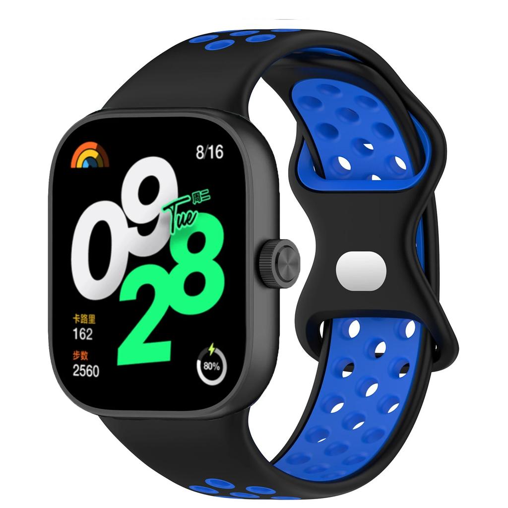 Sports Silicone Strap for Redmi Watch 4 5 6 Band Accessories Replacement Breathable Bracelet Smartwatch Xiaomi Band 8 9 Pro Belt