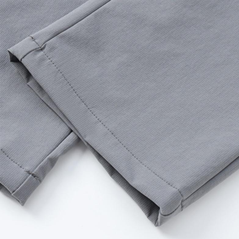 Men's Zipper Pocket Trousers Casual Sports Running Straight Leg Trousers