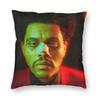 The Weeknd Pop Singer Pillowcase Printing Polyester Cushion Cover Decorations Pillow Case Cover Home Square 18''