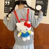New cute Lolita cat plush bag animation cartoon children's school girl doll backpack