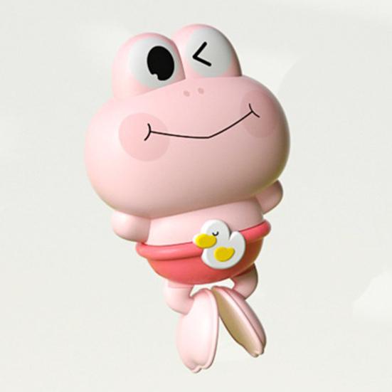Wind-Up Frog Bath Toy Cute Swimming Frog Baby Bath Toy Kids Fun Water Play Toy for Bathroom Swimming Pool