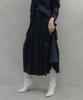Memua Edit Pleated Skirt (Denim)