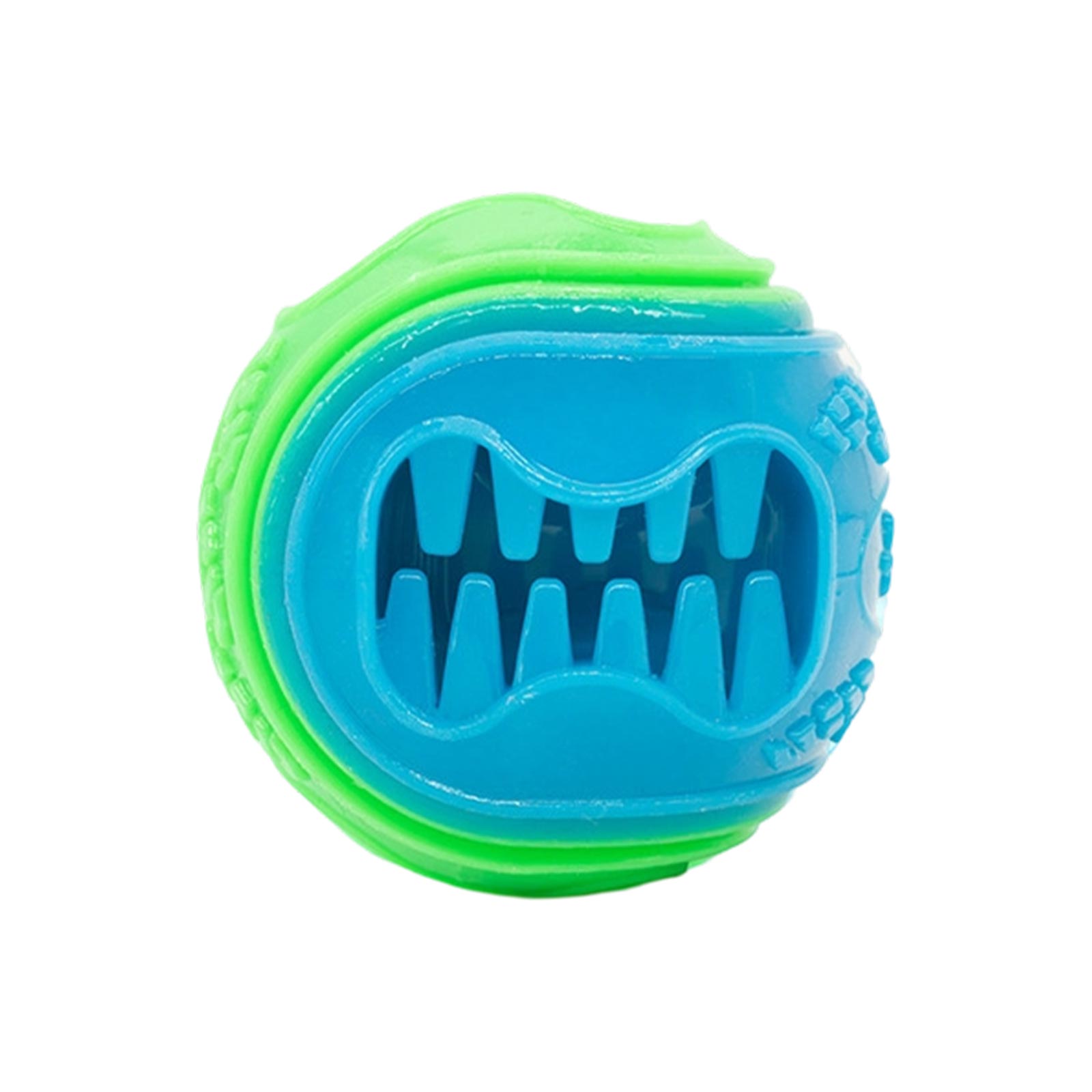 

Интерактивный пищащий мячик-игрушка для собак, из ТПР, с дозатором корма, для агрессивных грызунов, медленная кормушка-головоломка для маленьких, средних и крупных собак, для зубов One Size синий