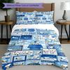 3pcs Duvet Cover Set (1*Duvet Cover + 2*Pillowcase, Without Core), Snoopy Print Bedding Set, Bedroom Decor, All‑Season, Birthday Gift
