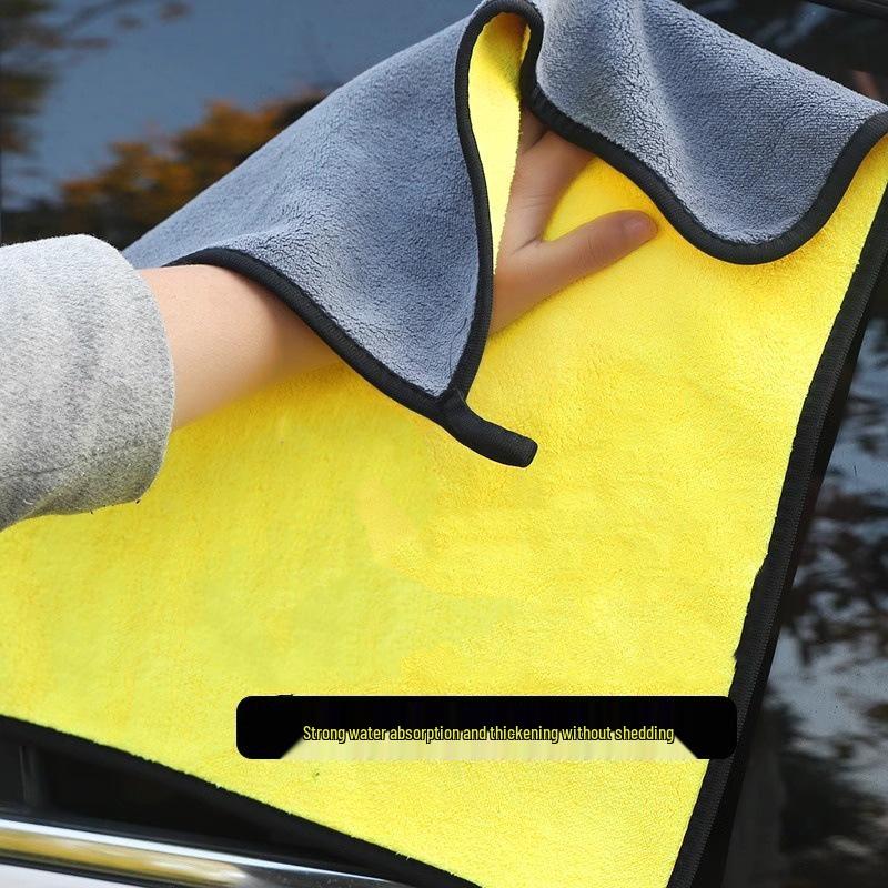 Thickened Absorbent Towel: Multipurpose for Cars, Pets, and Kitchens