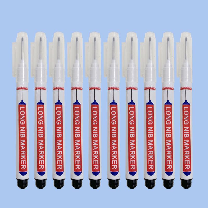 Водонепроницаемый маркер с длинным носиком для деревообработки и сверления плитки