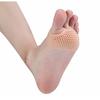 Lumiele Mesh Foot Protection Pads with Gel Support Cushion for Corns, Calluses, and Blisters Prevention, Cracked Foot, and Shock Absorption, Set of 4
