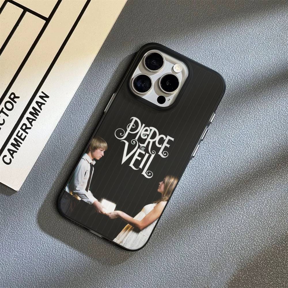 P-Pierce The Veil Band Handyhülle Für iPhone 17 16 15 14 Plus 11 12 13 Pro Max Stoßfester Schutz Weiche Rückabdeckung