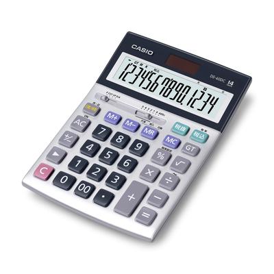 Casio DS-40DC Professional Business Calculator, 14 Digits, Day & Time Calculation, Green Procurement Law Compliant, Desktop Type