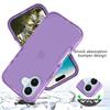 For iPhone 16 Plus Case Shockproof TPU+PC Hybrid Phone Cover