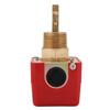 1pc AC250V 10Bar Brass Water Flow Switch Paddle Control NPT Thread Connection Red