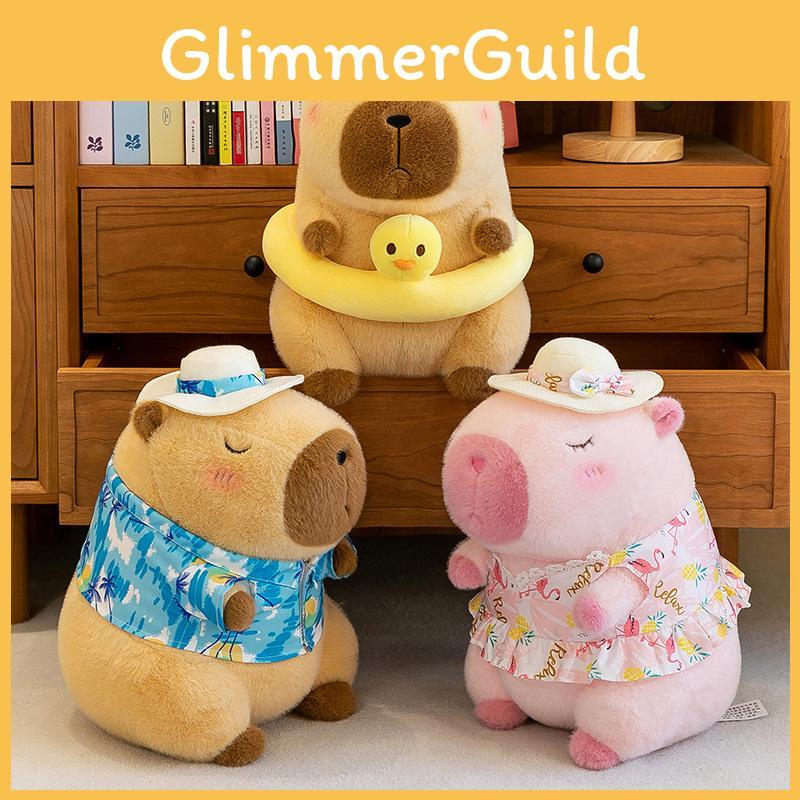 Adorable Capybara Summer Plush Toy Stuffed Animal Doll Perfect Gift For Girls