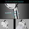MICOE Pressurized 3-Function Shower Head Set