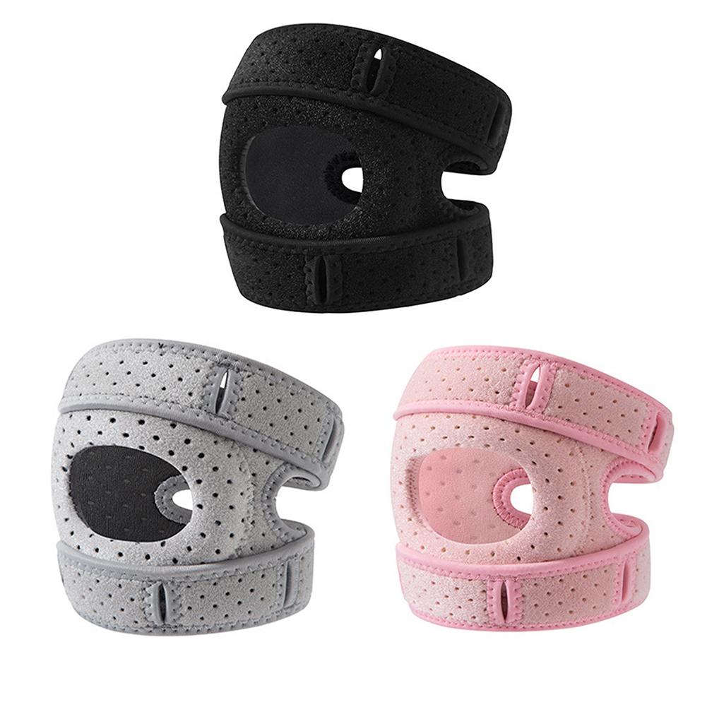 1/2Pcs Kneepad Stabilizer Fitness Knee Pads Adjustable Compression Knee Support Brace Open Patella Support Strap for Workout