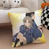 Fashion Simple SSasameki Koto icon Cushion Cover Linen Pillow Case Soft Breathable Protective Couch Room Decoration