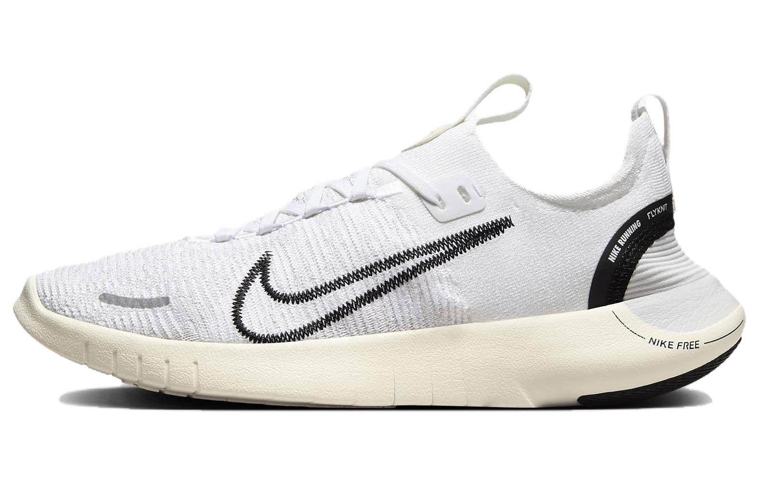 

Nike Free Rn Nn Road Running Shoes White Coconut Milk Photon Dust Black Women s DX6482-100 38