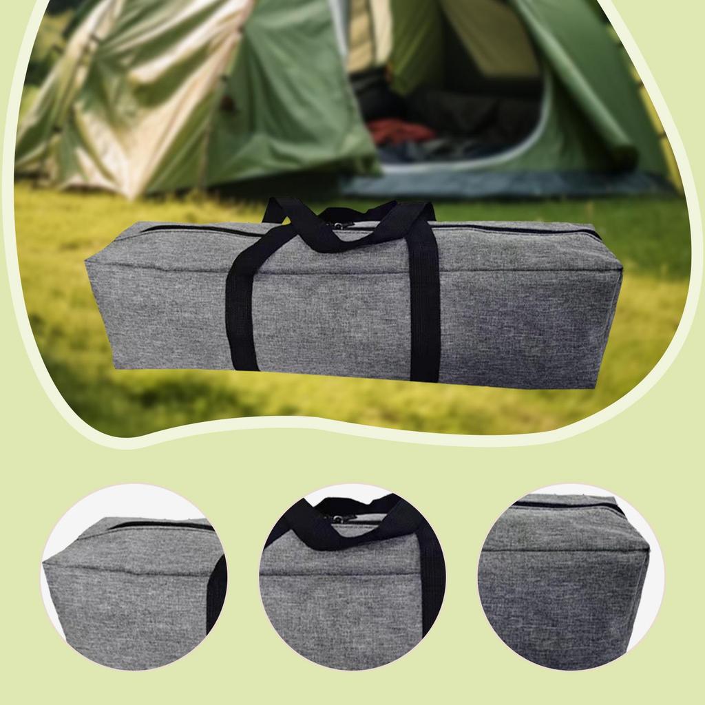 Camping Equipment Storage Bag Carry Top Handles Zippered Luggage Handbag for Sleeping Mat Canopy