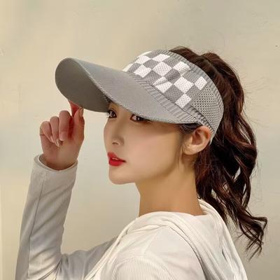 Running Sun Hat Women's Marathon Outdoor Sports Sun Protection Hat Running Sun Hat Empty Top Hat Ultra-light Cycling Hat
