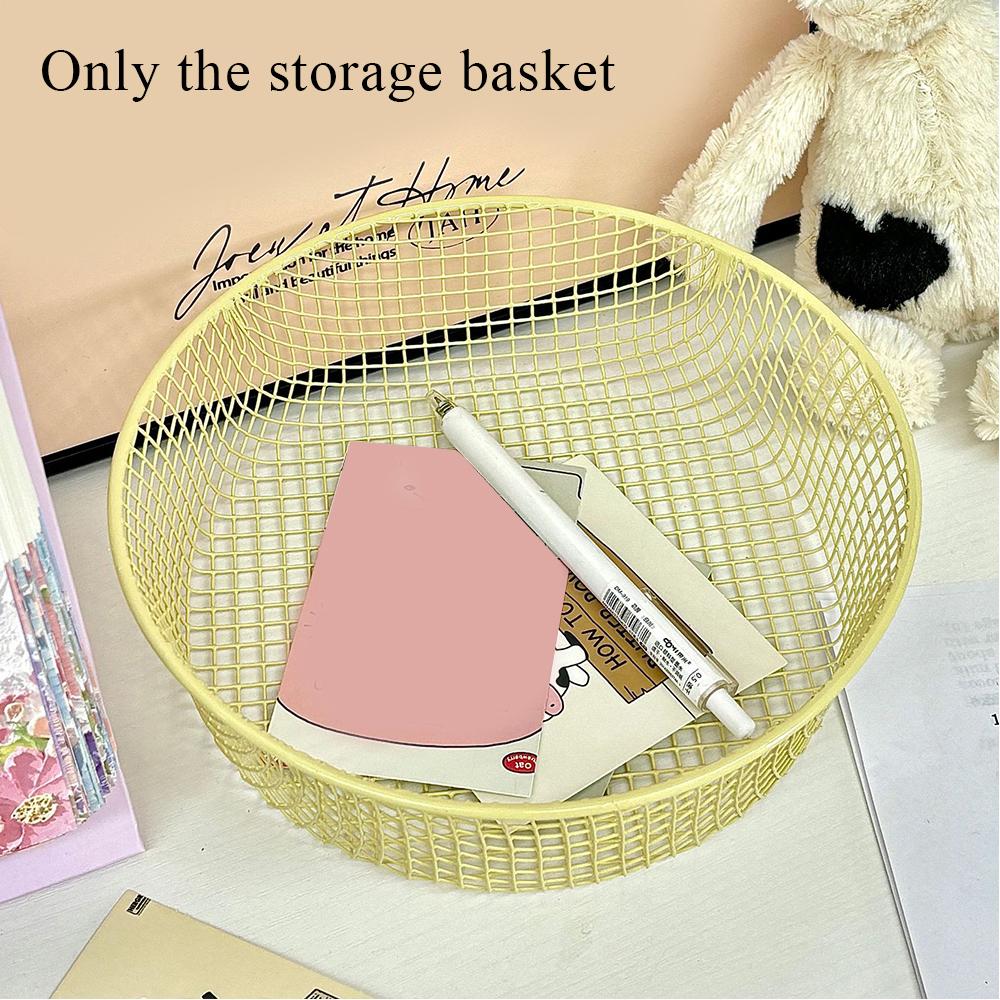 Make-Up Sortierhalter Foto-Karten Hülle Schreibtisch Kleinkram Organizer Schreibwaren Box Metall Aufbewahrungskorb Büro Heimbedarf