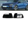 Car Front Bumper Fog Light Lamp Cover Grille For Volkswagen VW Scirocco R 2009 2010 2011 2012 2013 2014 Lower Grill