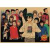Japanese Anime Retro Poster: The Prince of Tennis Wall Art for Bar or Cafe