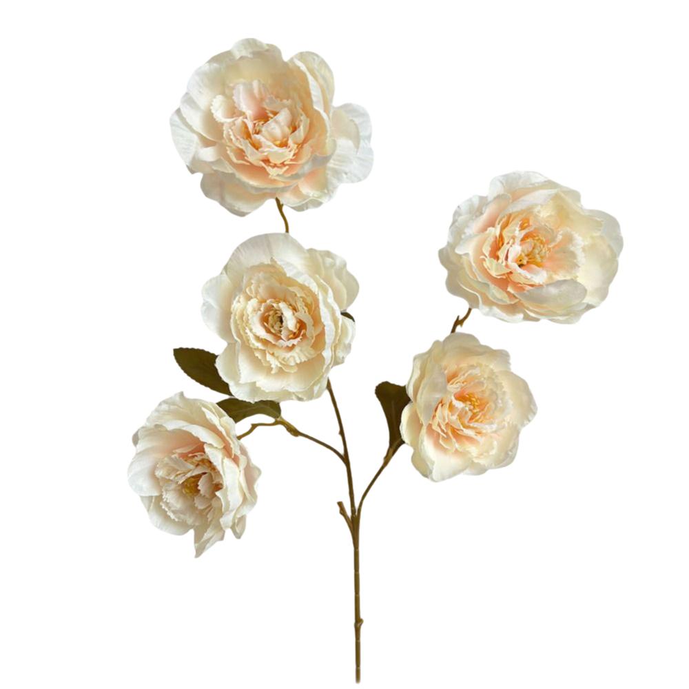 

Lifelike 5 Flowers/Bundle Artificial Flowers Real Touch with Stems Fake Peony Floral Arrangements Peony Bouquet Home Decoration шампанского