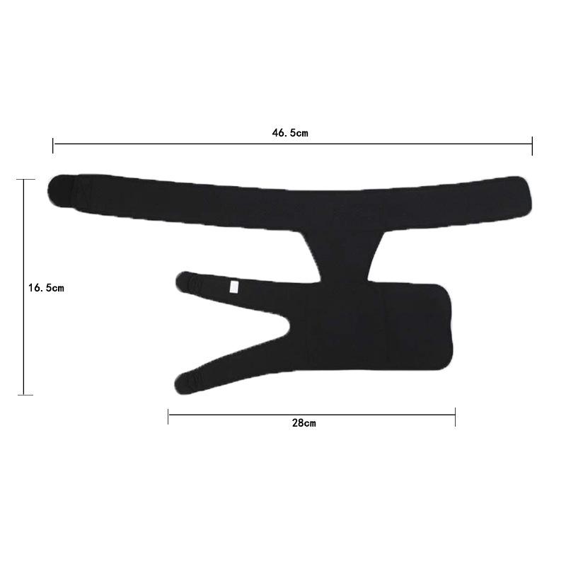 Integrated Waist Legs Belt for Weight Lifting Hip Protection Prevent Muscle Strain Pressure Waist Support Thighs