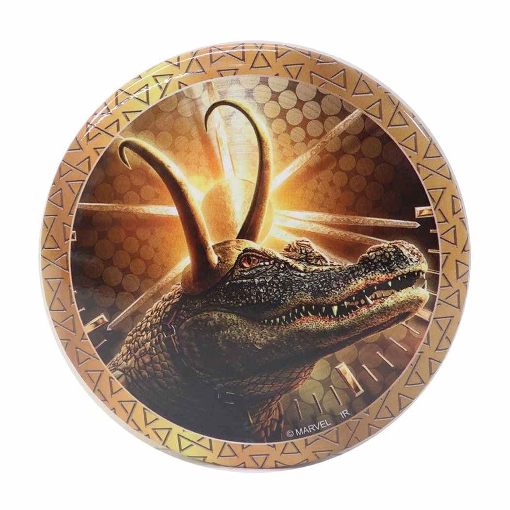 Loki LOKI [Can Badge] BIG Can BadgeCrocodile Loki MARVEL