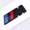Emblème M M Badge ABS 3D Badge d'aile de voiture Autocollants de coffre Pour BMW E46 E90 E60 F10 F30 E39 F20 E36 G30 G20 E92 E70 M Accessoires Auto