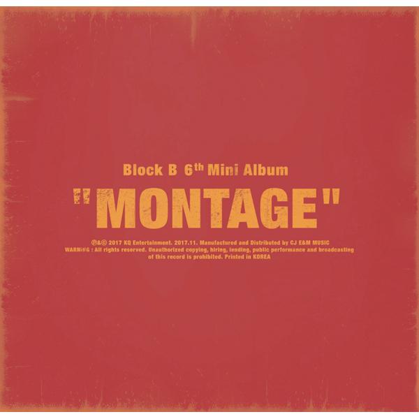 Block B [MONTAGE] 6th MINI ALBUM