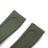 20mm 22mm Silicone New Sports Fashion Belt One Piece FKM Watch Strap Rubber Watch Band Wristband for Seiko for Omega for Casio