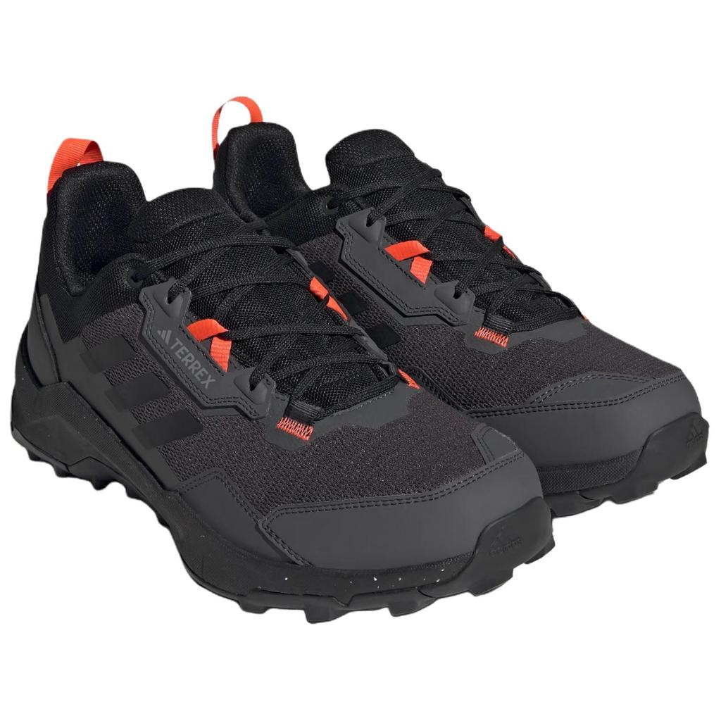 Adidas Terrex AX4 Grau Solarrot Herren Sneaker Grey-Six Carbon HP7391