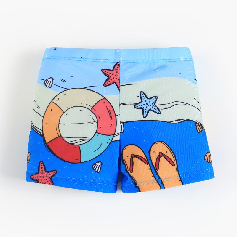 

Новые милые плавки для мальчиков с принтом - Пляжная одежда с плоской штаниной для детей S (24-28 lbs recommendation)