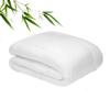 100% Bamboo Fiber Quilt Lyocell Satin Summer Blanket For Single Twin Bed Cooling Silky Solid Color Lightweight Comforter