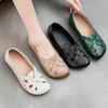 Soft-soled beef tendon sole hole shoes women's sandals hollow mother shoes summer woven sandals new breathable women's single shoes