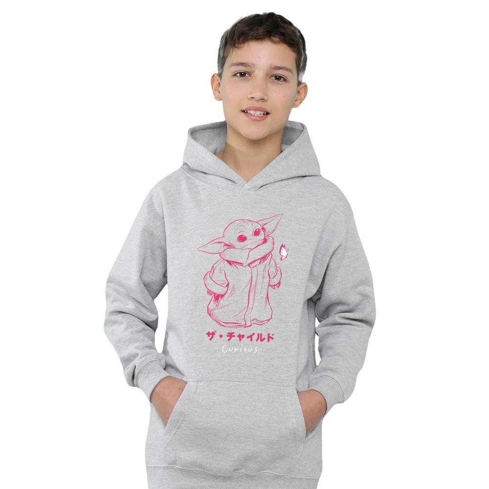 Star Wars The Mandalorian Childrens/Kids Grogu Heather Hoodie
