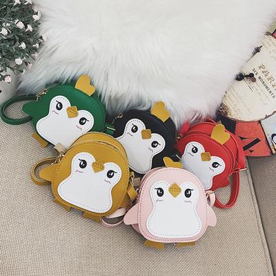 Cartoon Cute Little Penguin Children's Diagonal Bag Girl Coin Purse