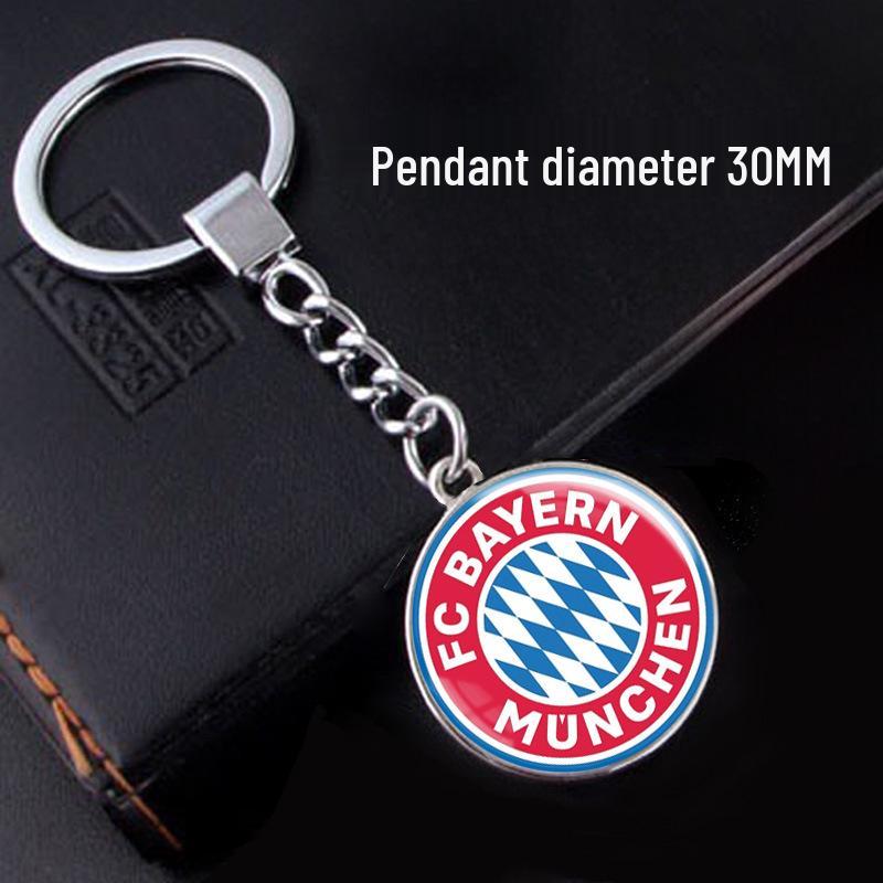 Fußballliga Logo Schlüsselanhänger: Serie A, La Liga, Bundesliga, Ligue 1, Premier League Team-Anhänger