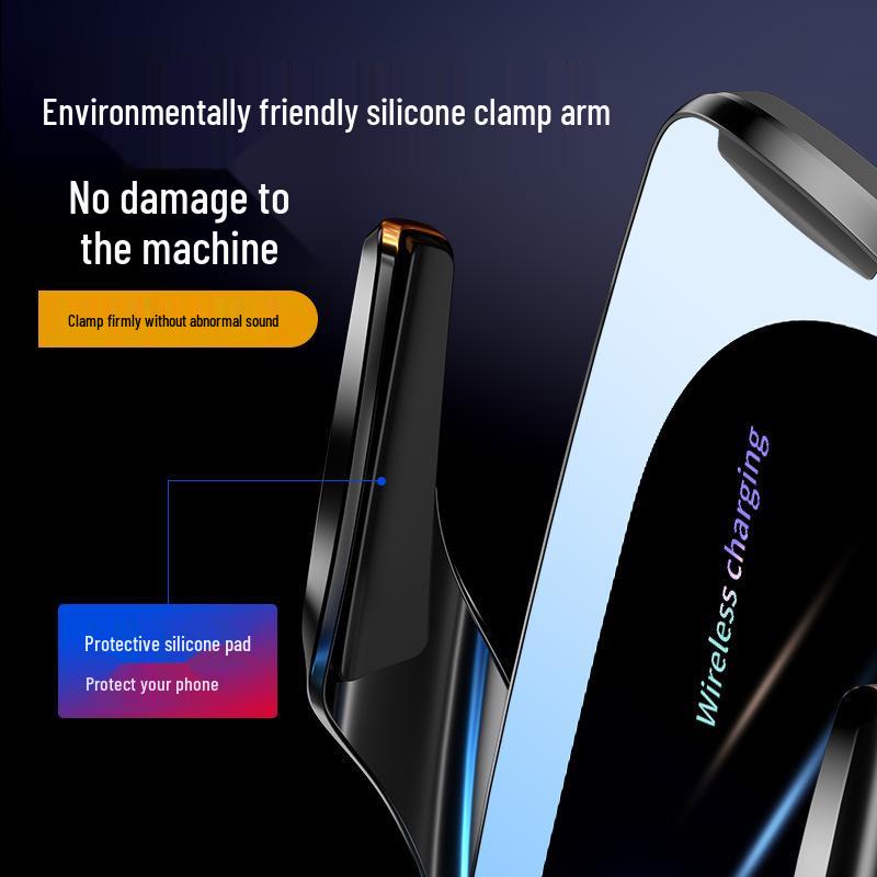 Magic Clip Q95 Wireless Car Charger & Phone Holder with 15W Auto Open/Close