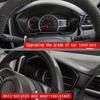 1 Pair Bright Black ABS Dashboard Trim for 2022 Toyota ROOMY