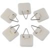 10 Pcs Sticky Invisible Plastic Vertical Photo Frame Hangers Plate Holders Plate Hanger Picture Hangers