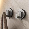 2 Packs Suction Cup Hooks Easy To Install Waterproof Suction Cup Hooks No-Drill Suction Hooks for Bathroom and Restroom Shower