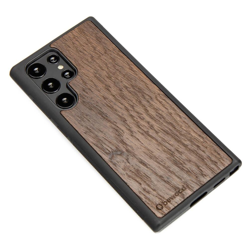 Wooden Case for Samsung Galaxy S22 Ultra Smoked OAK