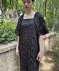Tina Blossom 25Ss Black Pleated Daily Maisie Dress By Tina Blossom