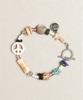 Towtow Archive Peace Mark Symbol Bracelet Ivory
