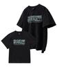 MOZMOZ Camo Logo 2-Type Pigment Short Sleeve T-Shirt Black