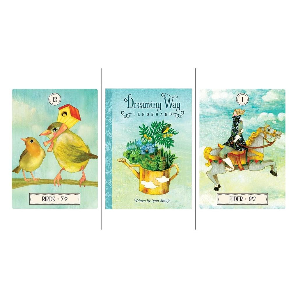 Kancharo Lenormand Tarot Card Set Way Includes Japanese Lenormand Card Instructions Pouch 36-Piece [Dreaming Lenormand] & (Authentic)