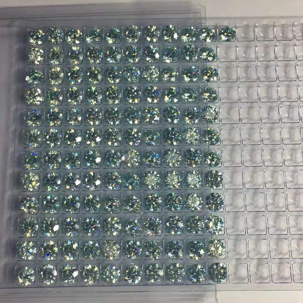 Fabrik Weiß D Farbe VVS1 Runder Brillantschliff Diamant Melee Größe Loser Moissanit