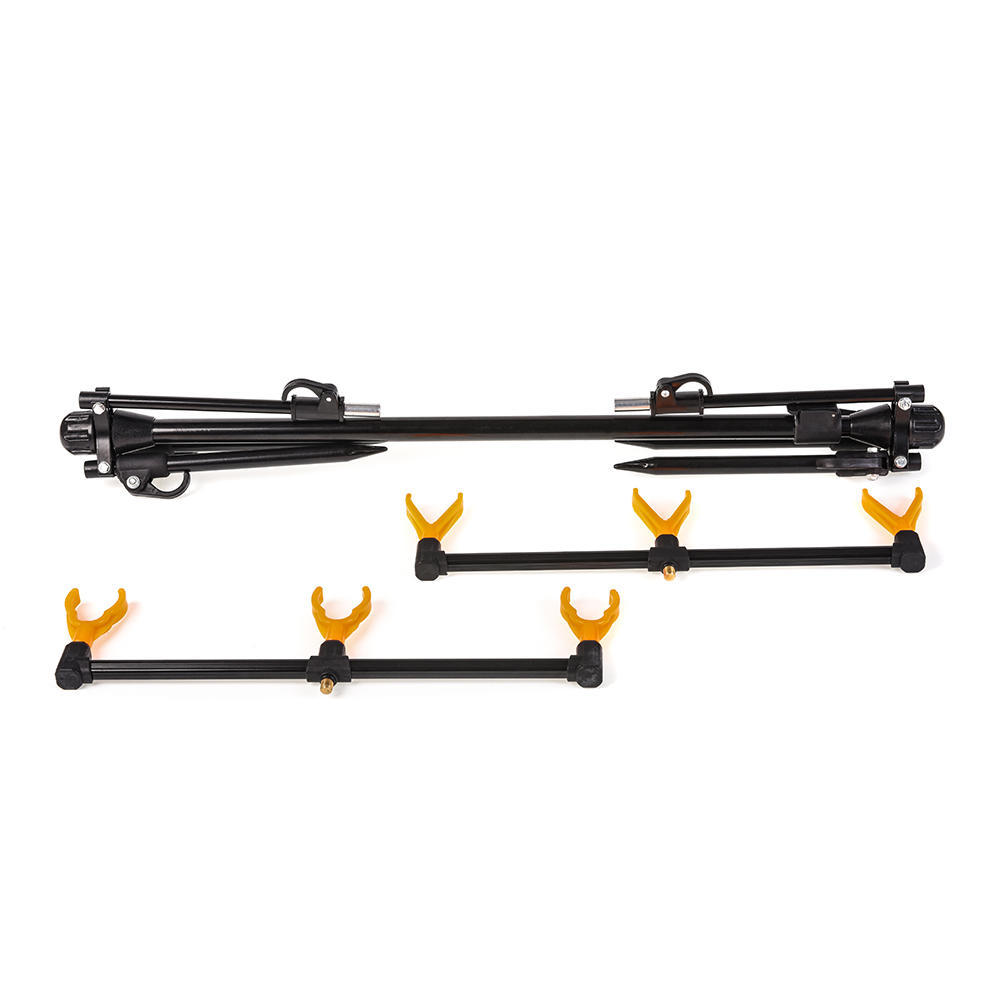 Lixada Adjustable Retractable Carp Fishing Rod Pod Stand Holder Fishing Pole Pod Bracket Fishing Tac
